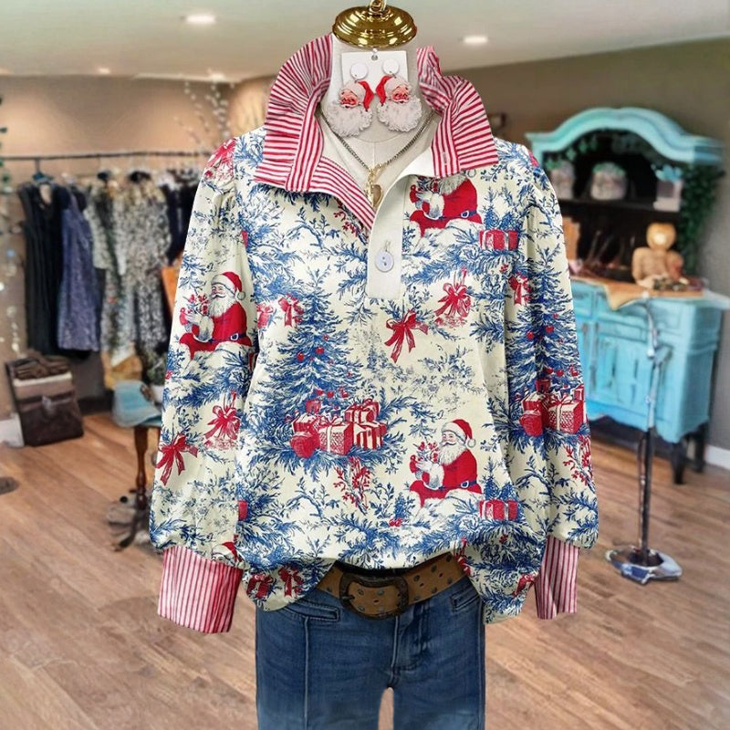 Marseille™ | Blouse De Noël Vintage